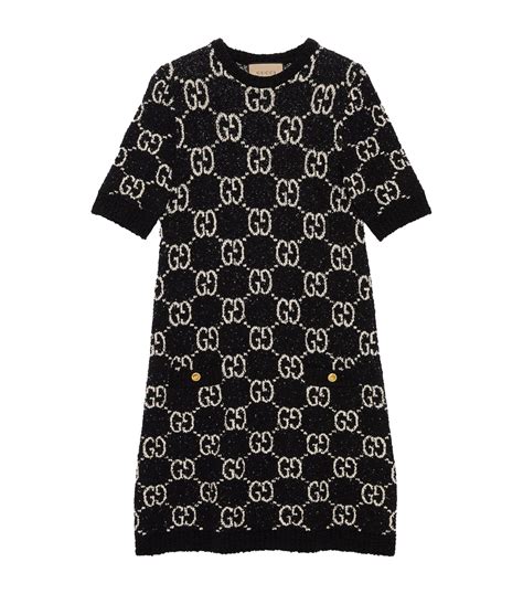 gucci mini black dress|Women's Gucci Mini Dress Sale .